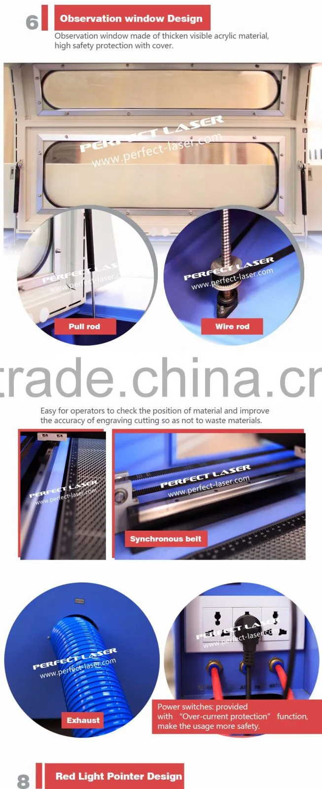 Professional Mini Co2 Laser Engraving Cutting Machine 150W 100W On Wood