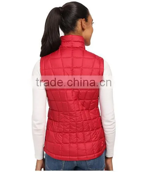 red body warmer vest