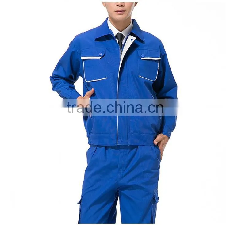 Factory Clothing Men Safety Workwear Uniform Work Jacket