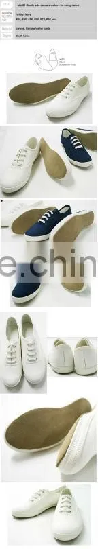 stss01 suede sole canvas sneakers for swing dance