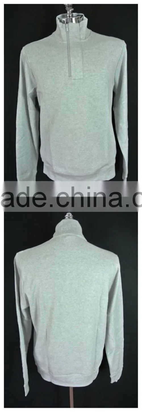 60% cotton 40% polyester custom sweatshirt extra long sleeve
