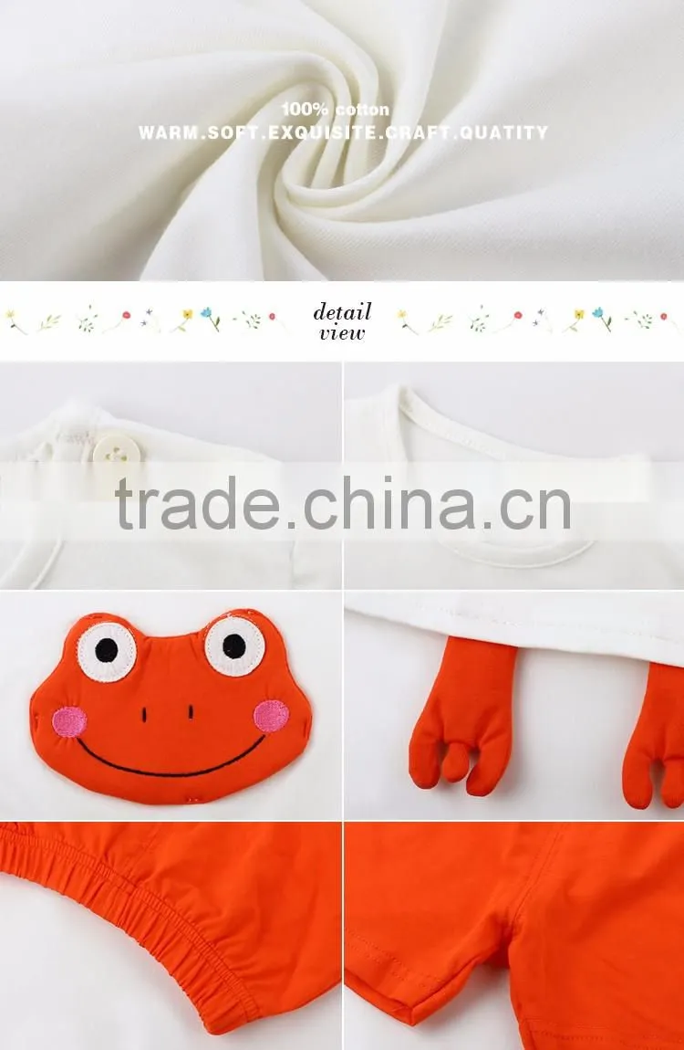 Wholesale 2017 baby clothing unisex summer children clothes kids wear