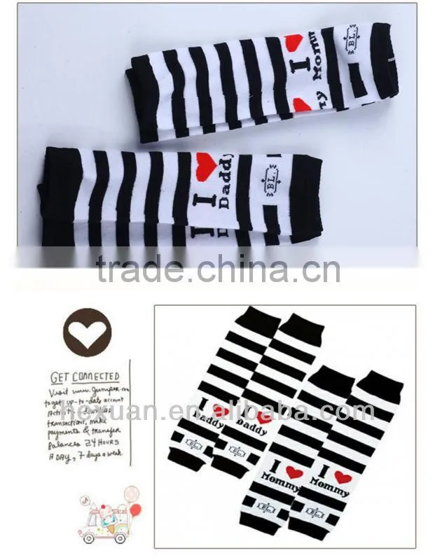 children's jacquard 100 cotton leg warmer or sleeve