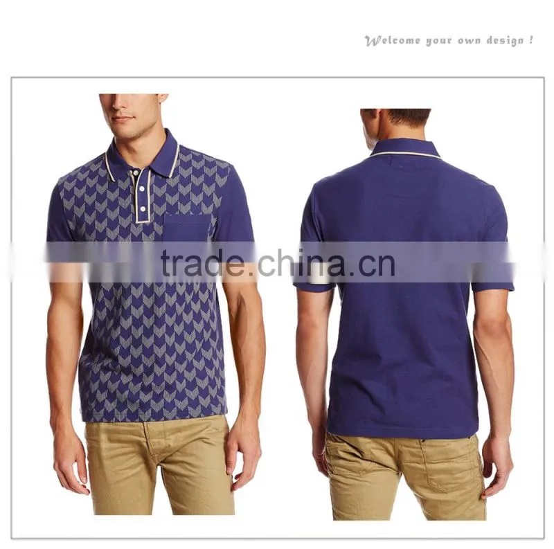 Custom The Best Quality Fit Mens Short Sleeve Polo T Shirt Blank
