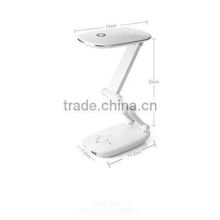 Fashion charging treasure can be folded LED desk lamp white light 21 LED table lamp Multifunctional USB charging Mobile power