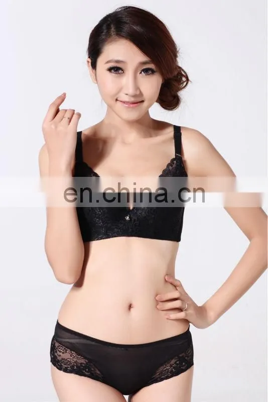 Trade assurance supplier hot sell Women high quality sexy brassiere pants underwear