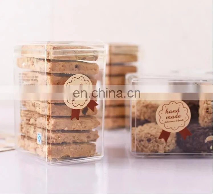 Badge Shape "Hand Made" Gift Box/Bag Label Baking Bag Sealing Sticker Baby Shower Gift Decoration Craft Packing DIY Material