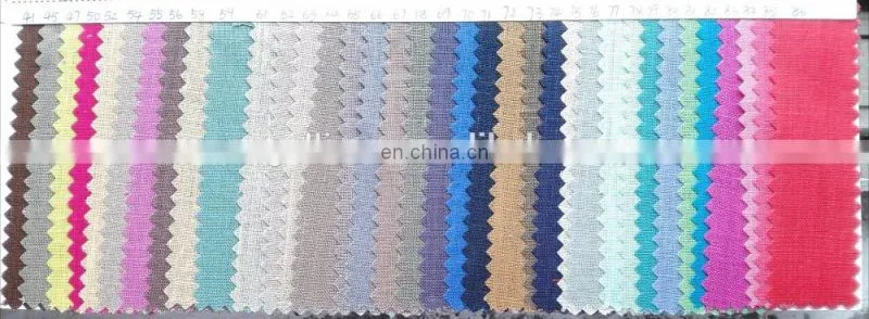 linen /cotton blended very soft fabrics in many colors for clothes in small quantities