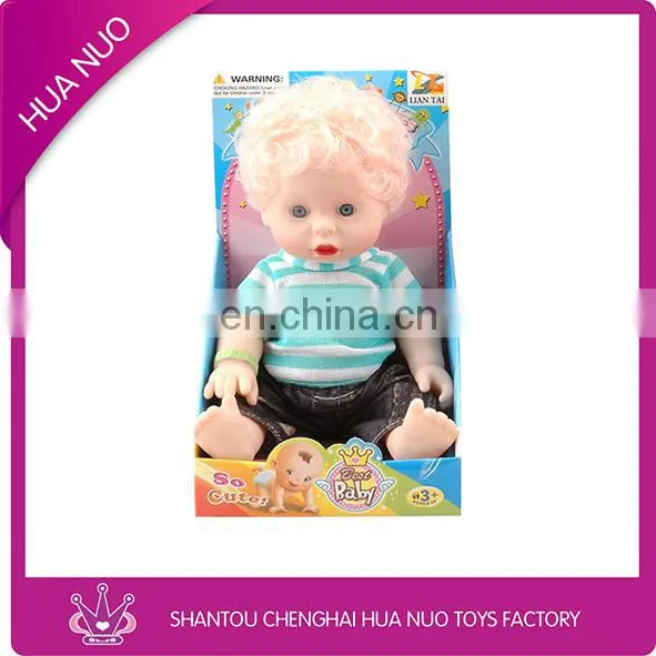 5 inch angry/happy baby vinyl doll toy