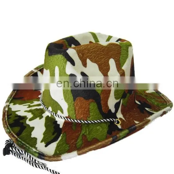 MCH-2094 Party Carnival cheap adult stripes floppy hat wide brim fedora hat