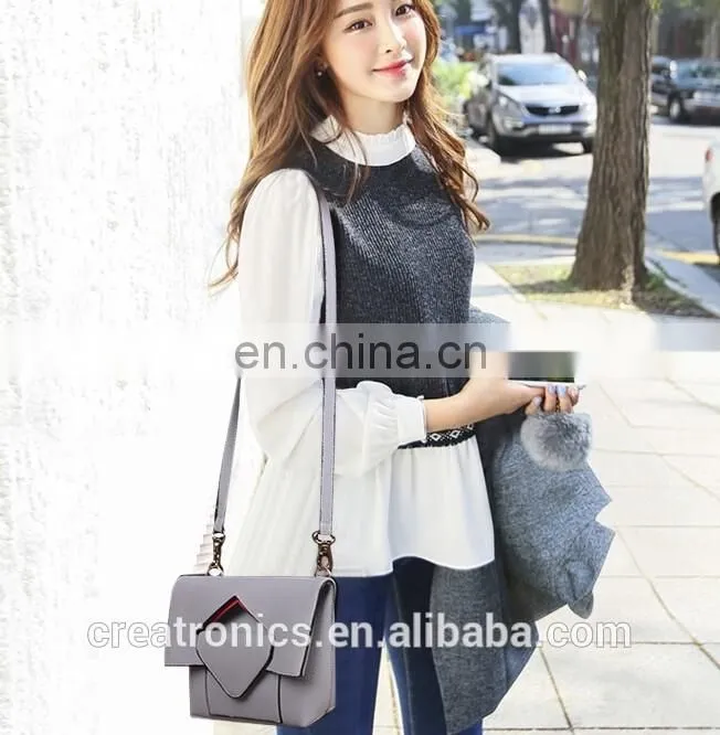 CR Europe designer developed new arrival shoulder bag with suture fashion women clutch bag hollow cheap handbags women bags