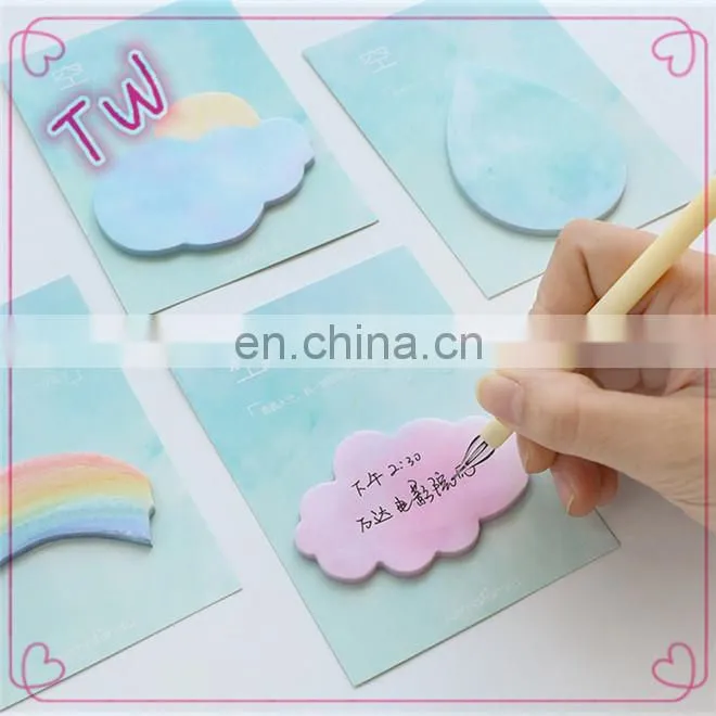 Nigeria 2018 new products fancy stationery Multi Purpose cactus shaped paper sticky notes custom with logo