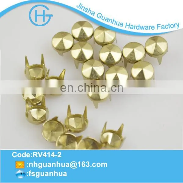 Hot! hot! 2014 the most popular metal cone nailhead stud hotfix