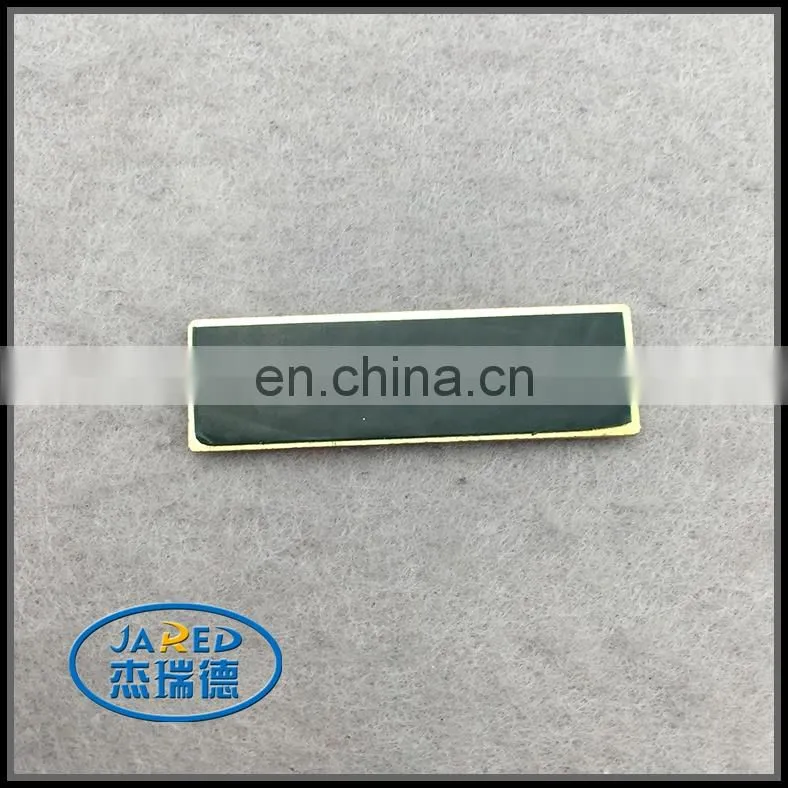 custom metal embossing aluminum nameplate label for furniture