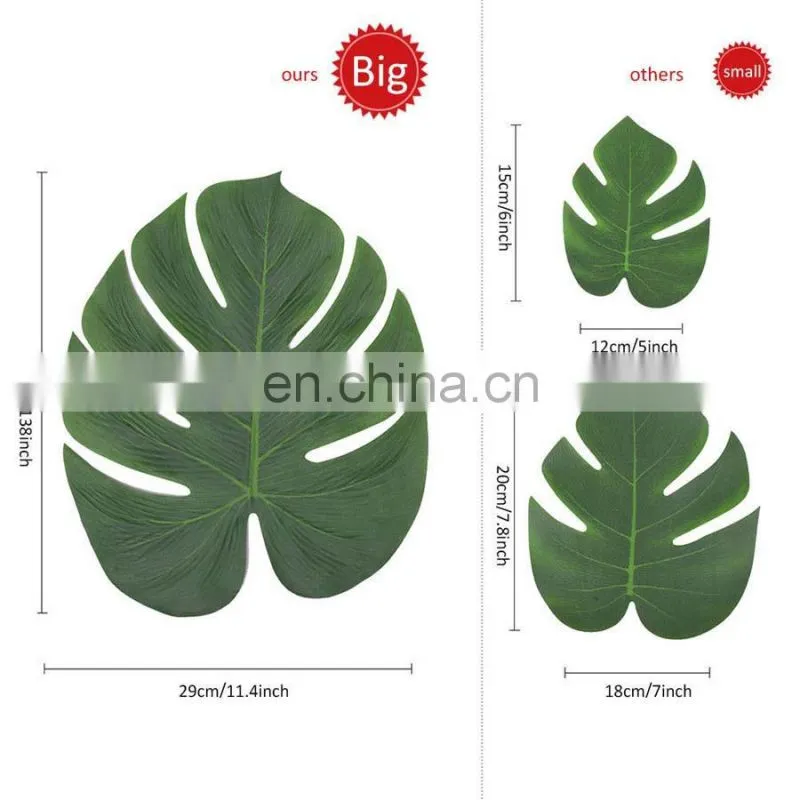 12PCS Turtle Leaves Runner