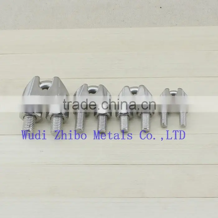 Stainless steel 304/316 marine hardware US type rigging wire rope clips