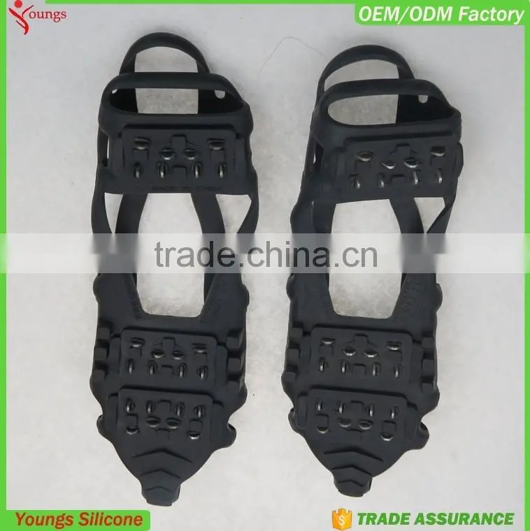 2016 eco-friendly anti-slip ice grip shoe covers