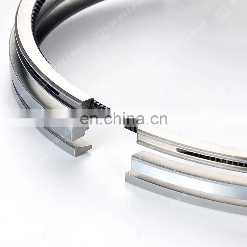 Diesel engine piston ring 23503747 For Detroit S60 Engine Dia 130mm*2.5+4+4