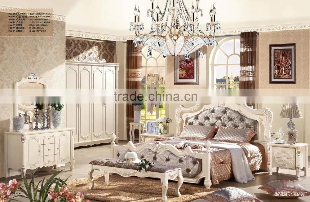 antique reproduction french furniture-French classic bed-french provincial bed