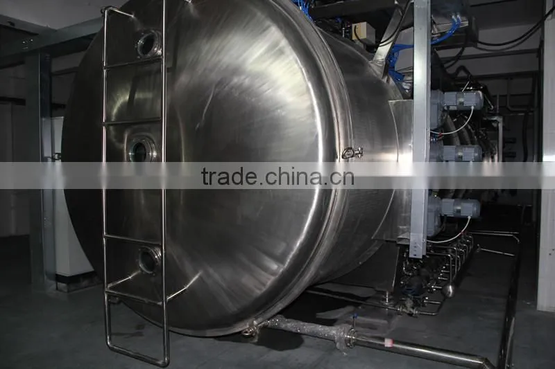 Belt vacuum powder continuous dryer for crystal