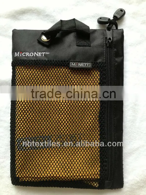 microfiber sport towel with mesh bag