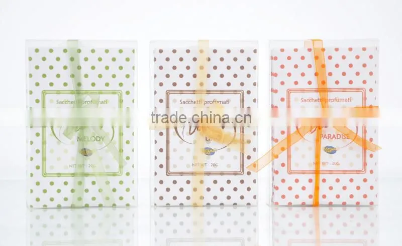 4pcs scented sachet with strong fragrance