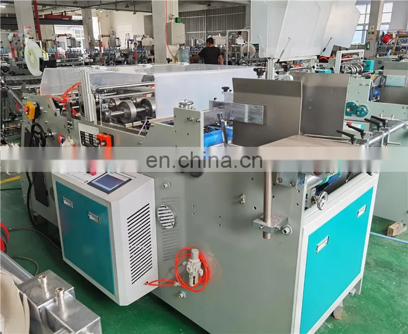 HBM1000 Automatic 3D 3-dimensional 4 corner french fried chips hamburger Burger Paper box making machine