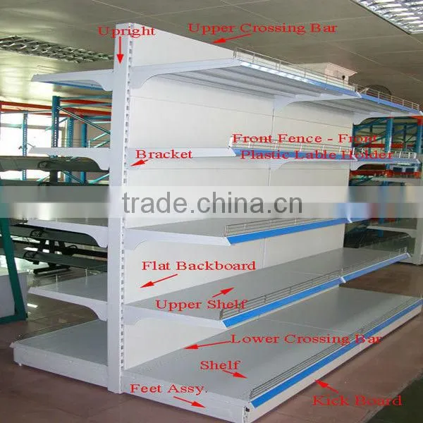 changshu gondola shelf back wire