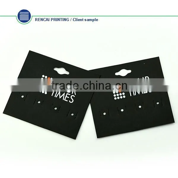 Top quality China supplier custom logo paper garment hang tag
