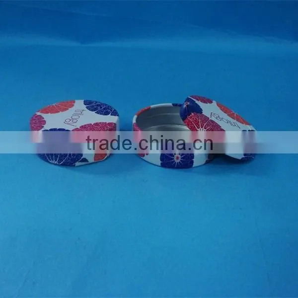 150g snap-on cap aluminum jar with hot printing