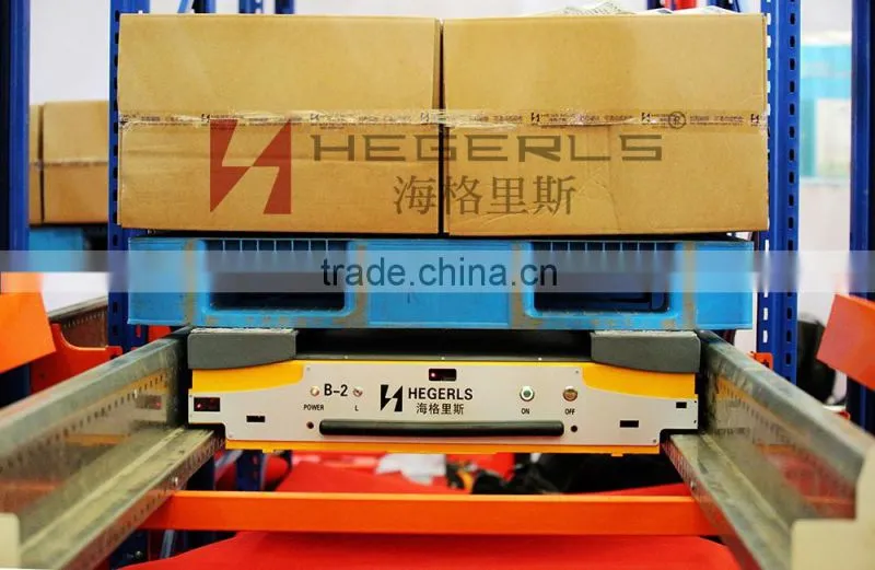 cold room radio shuttle with temperature -25