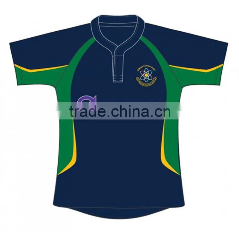 High quality custom made youth rugby shirts