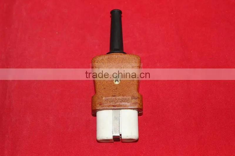 Electrical ceramic plug socket