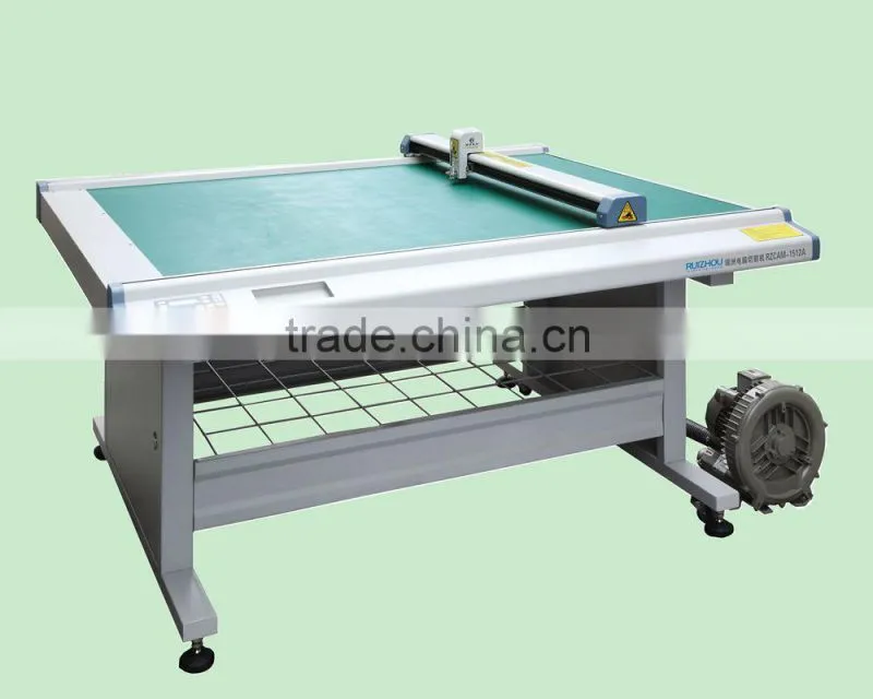 Apparel bag paper pattern cutting plotter by knife