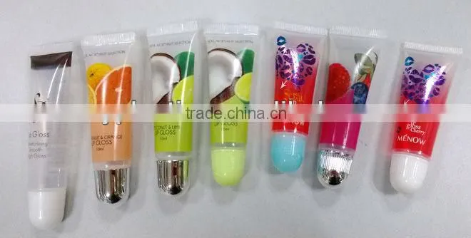plastic cosmetic tube for lipstick.19mm diameter Lipstick tube