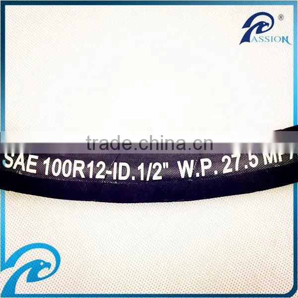 SAE J1401 Flexible hydraulic rubber brake hose for automobile