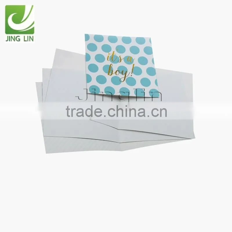 Promotional new design gift card printing factory