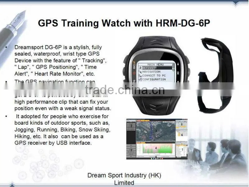 Dream Sport New smart Sports watch tracker ,gps personal latitude longitude