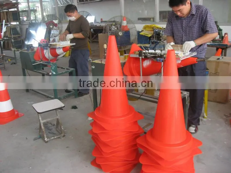 Traffic Safety Polyurethane Plastic Cone