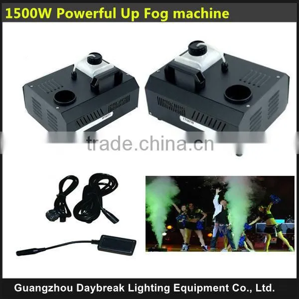 China cheap and good quality 1500w stage fog machine DMX 512/line control/remote control