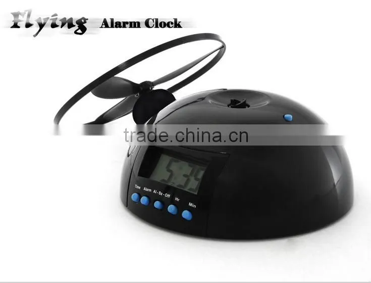 Novetly Digital Clock Fly Helicopter Alarm Clock