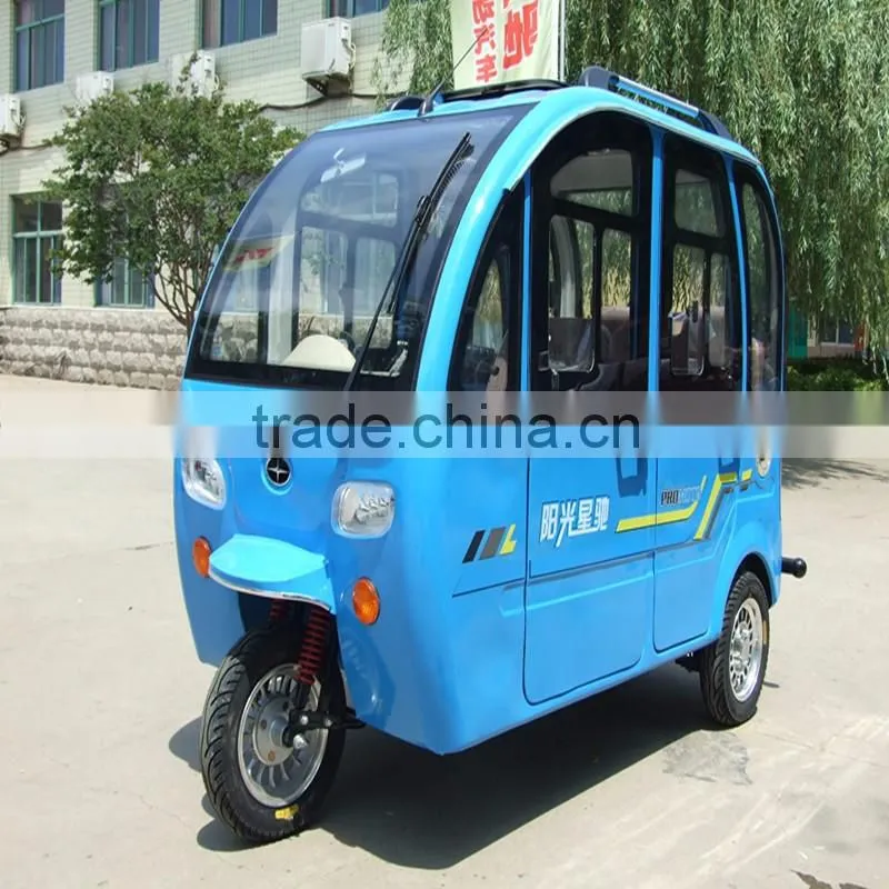 2016 Newest 800w passenger tricycle with brushless dc motor