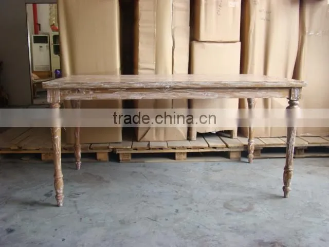 restaurant furniture recycled elm dining table
