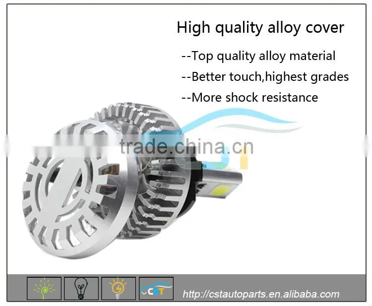 CST A340 COB DC9V~36V 80W CANBUS H4 7200LM
