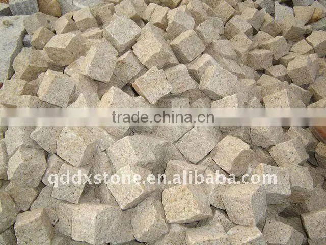granite cobblestone on mesh
