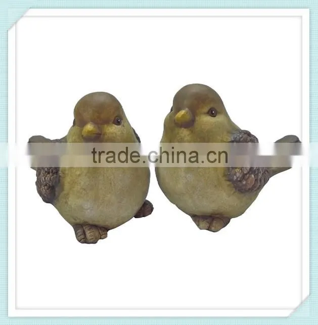 Small ceramic birds, ceramic birds sculpture