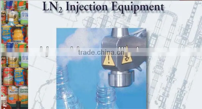 Liquid nitrogen injection machine for beverage made in china