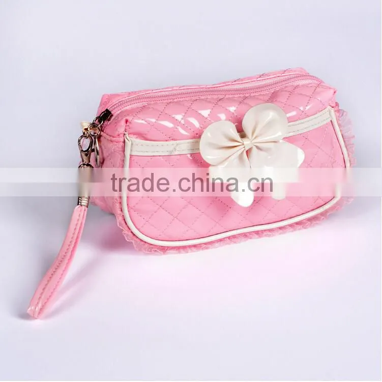2015 new design colors PU cosmetic bag for stock