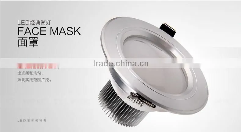 LED Ceiling Lamp Lights 3W 5W 7W 9w 12w 15w 18w Led Downlight Factory Sales AC85-265V