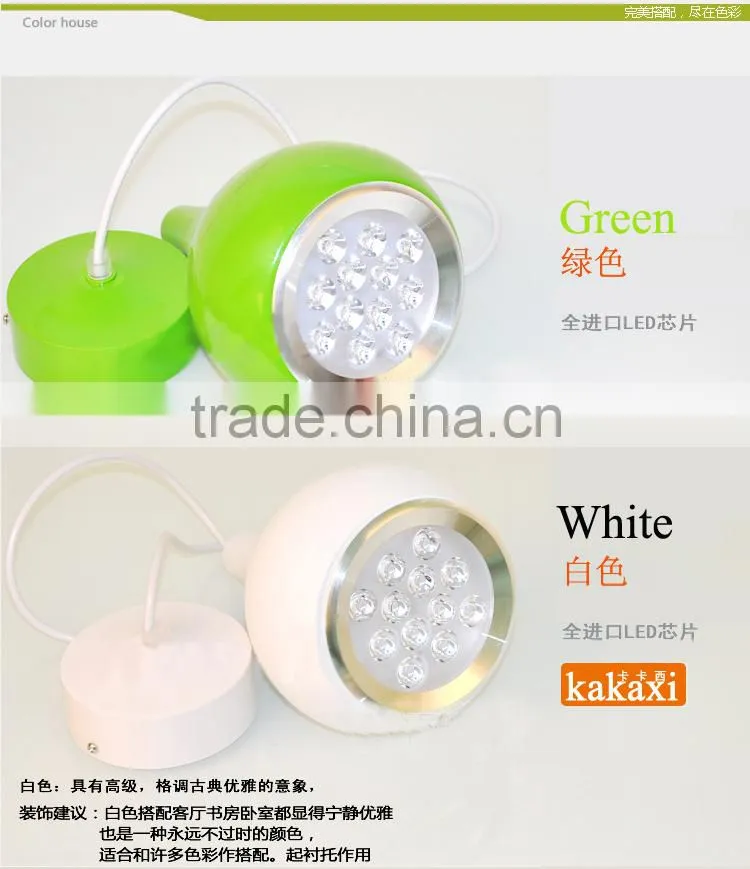 Gourd LED led chandelier Pendant Lights 15W 18W Bar LED Restaurant Droplight